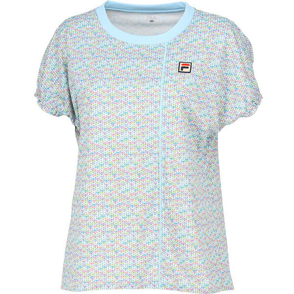 【ネコポス送料無料】フィラFILAレディーステニスウェアゲームシャツTシャツ半袖VL2806