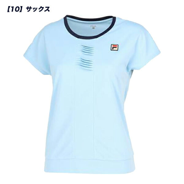 フィラFILAテニスレディースゲームシャツTシャツ半袖シャツテニスウェアスポーツウェアVL2820