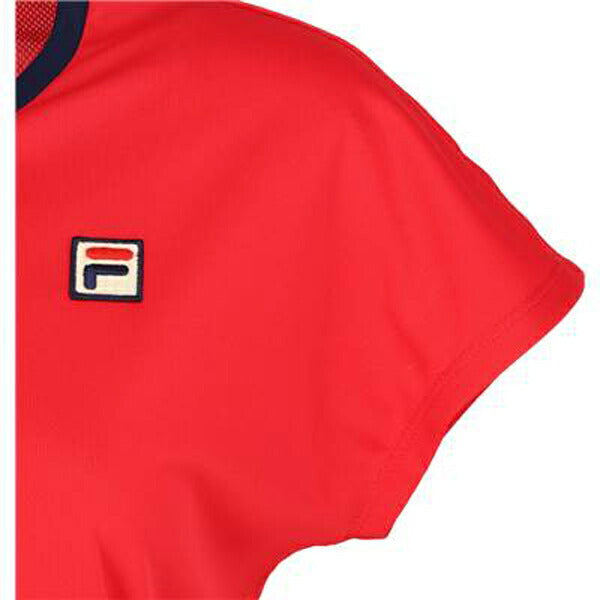 フィラFILAテニスレディースゲームシャツTシャツ半袖シャツテニスウェアスポーツウェアVL2820