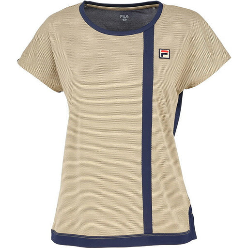 【ショップ限定エントリーでさらに+9倍】フィラFILAレディーステニスウェアシャツVL2920ドットＴシャツゲームシャツ半袖