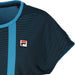 【ショップ限定エントリーでさらに+9倍】フィラFILAレディーステニスウェアシャツVL2920ドットＴシャツゲームシャツ半袖