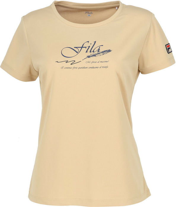 【ネコポス送料無料】FILAフィラテニスレディースTシャツグラフィックTシャツVL2925