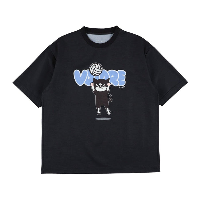 【ネコポス送料無料】spazioスパッツィオバレーボールゲームシャツメンズレディースPippoトスTシャツVS-0024