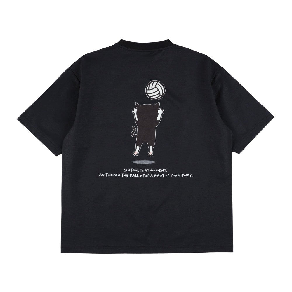【ネコポス送料無料】spazioスパッツィオバレーボールゲームシャツメンズレディースPippoトスTシャツVS-0024