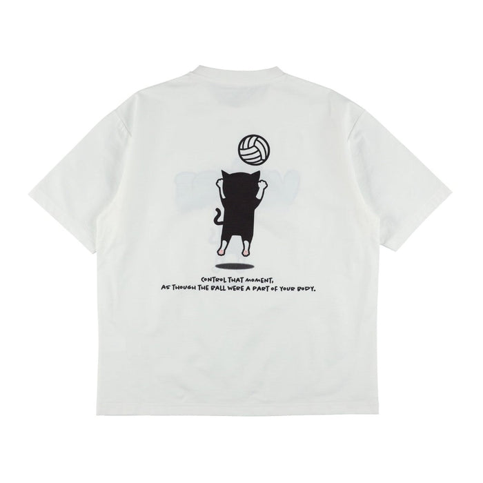 【ネコポス送料無料】spazioスパッツィオバレーボールゲームシャツジュニアJr.PippoトスTシャツVS-0025