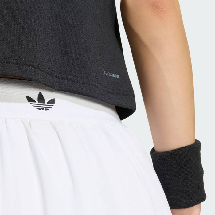 アディダスadidasテニススカートレディース大人クラシックスクライマクール伸縮ウエストポケット試合VX916