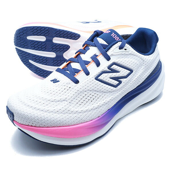 1080v15ニューバランスNewBalanceW10801L7-Dホワイトレディースランニングシューズ