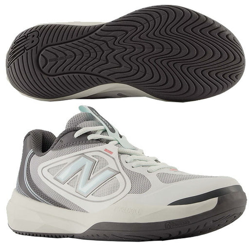 ニューバランスNewBalanceレディーステニスシューズFuelCell796v5オールコート用ホワイトW79676K