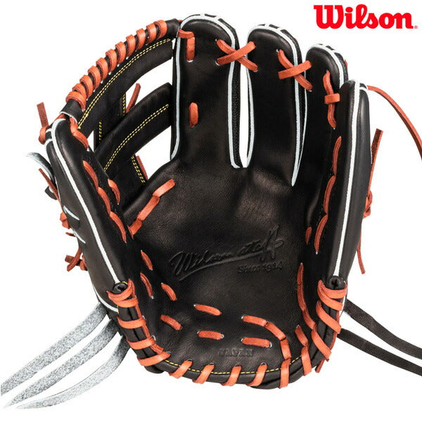【型出し済み】ウイルソンWILSON野球硬式グラブStaffDUAL内野手用D5型即使用可柔らかグローブWBW101056