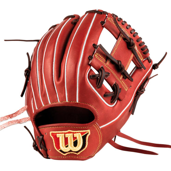 ウイルソン硬式グローブグラブ内野手用ウィルソンスタッフデュアル右投げ用高校野球対応86型HウェブWBW101064