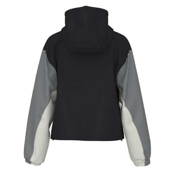 ニューバランスNewbalanceレディースウーブンフーデッドジャケット26SSWJ61M2MG-BK