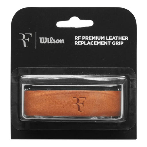 ウィルソンwilsonテニスレザーグリップロジャーフェデラーモデルRFLEATHERREPLGRIPBrownWR8444301001グリプテープブラウン