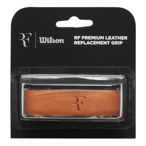 ウィルソンwilsonテニスレザーグリップロジャーフェデラーモデルRFLEATHERREPLGRIPBrownWR8444301001グリプテープブラウン