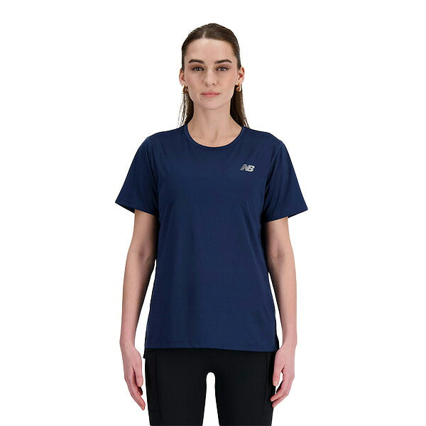 NEWBALANCEニューバランスランニングレディースSportEssentialsショートスリーブ半袖TシャツWT41222-NNY