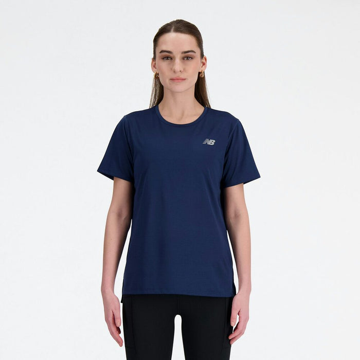 NEWBALANCEニューバランスランニングレディースSportEssentialsショートスリーブ半袖TシャツWT41222-NNY
