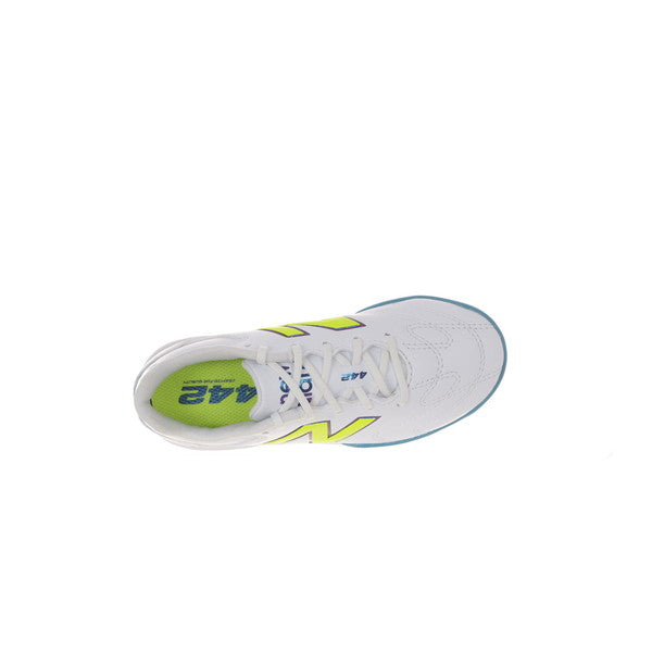 442TeamTFJnrV3ニューバランスNewBalanceY43T51LWホワイトジュニアサッカートレーニングシューズ