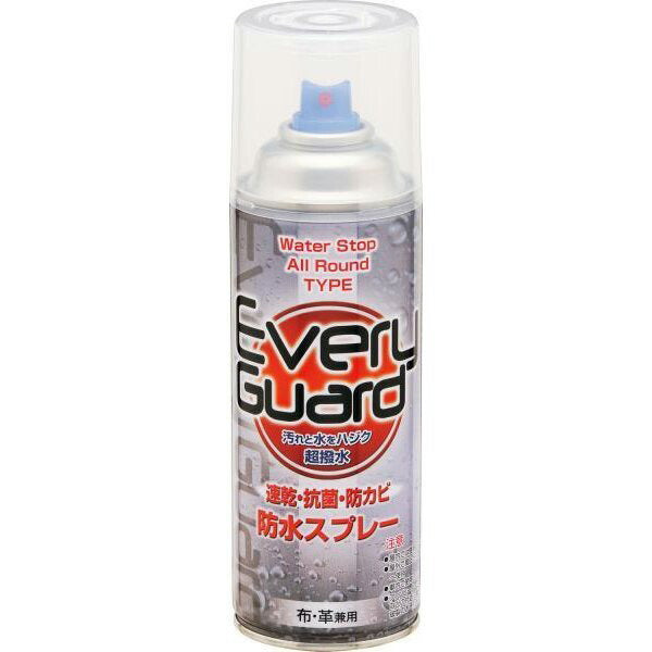 ゼットZETTエブリガード防水スプレーZU2420サッカーフットサルマルチスポーツ抗菌防カビ布・革兼用420ml